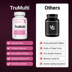 PEScience TruMulti Multivitamin for Women with Iron, 90 Capsules