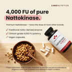 Luma Nutrition Nattokinasa 4000 FU - 60 Cápsulas