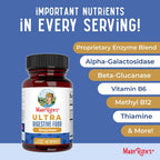 MARYRUTH'S Ultra Digestive Enzymes | 12+ Enzimas Digestivas | 60 Cápsulas Veganas