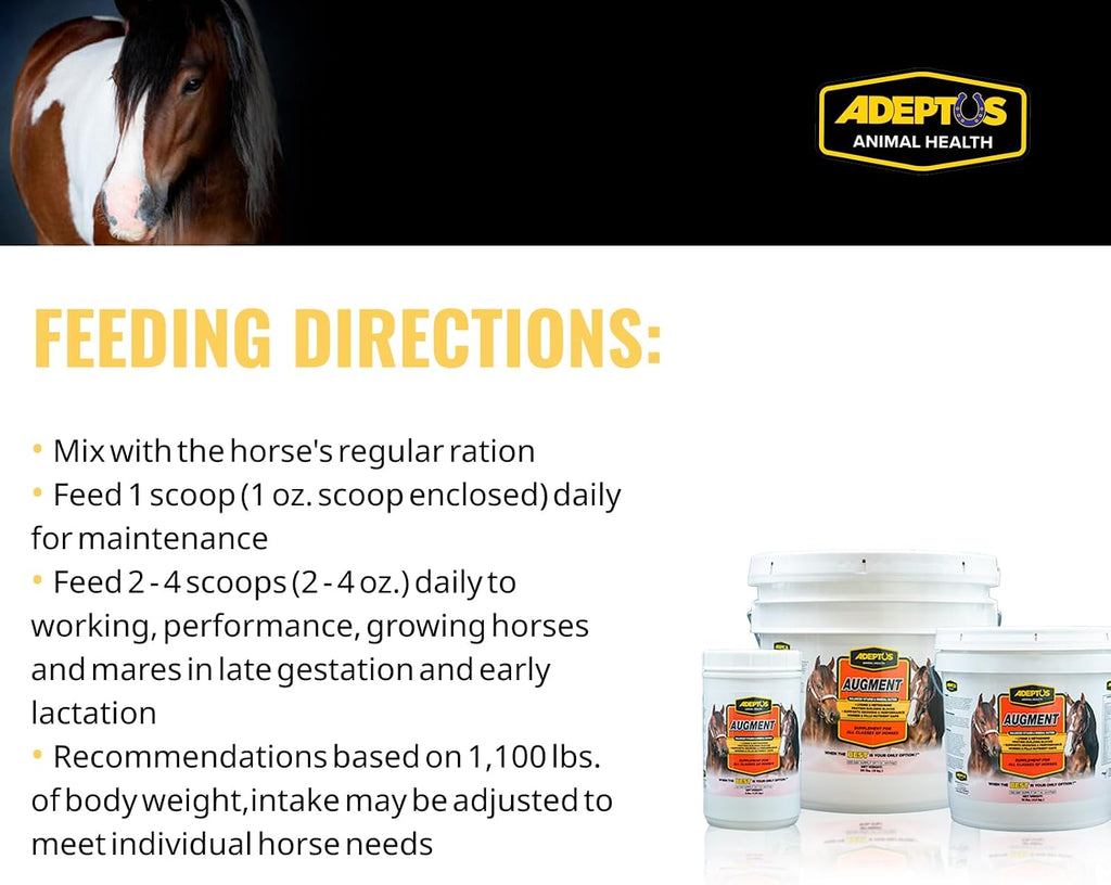 Adeptus Nutrition Suplemento de vitaminas y minerales para Caballos
