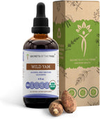 Secrets of the Tribe - Tintura Orgánica de Ñame Silvestre sin Alcohol, 695 mg (60 ml)