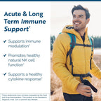 Researched Nutritionals Transfer Factor Multi-Immune Suplemento de calostro - Sin hongos - Apoyo inmunológico con zinc, beta-glucano y té verde - 90 cápsulas