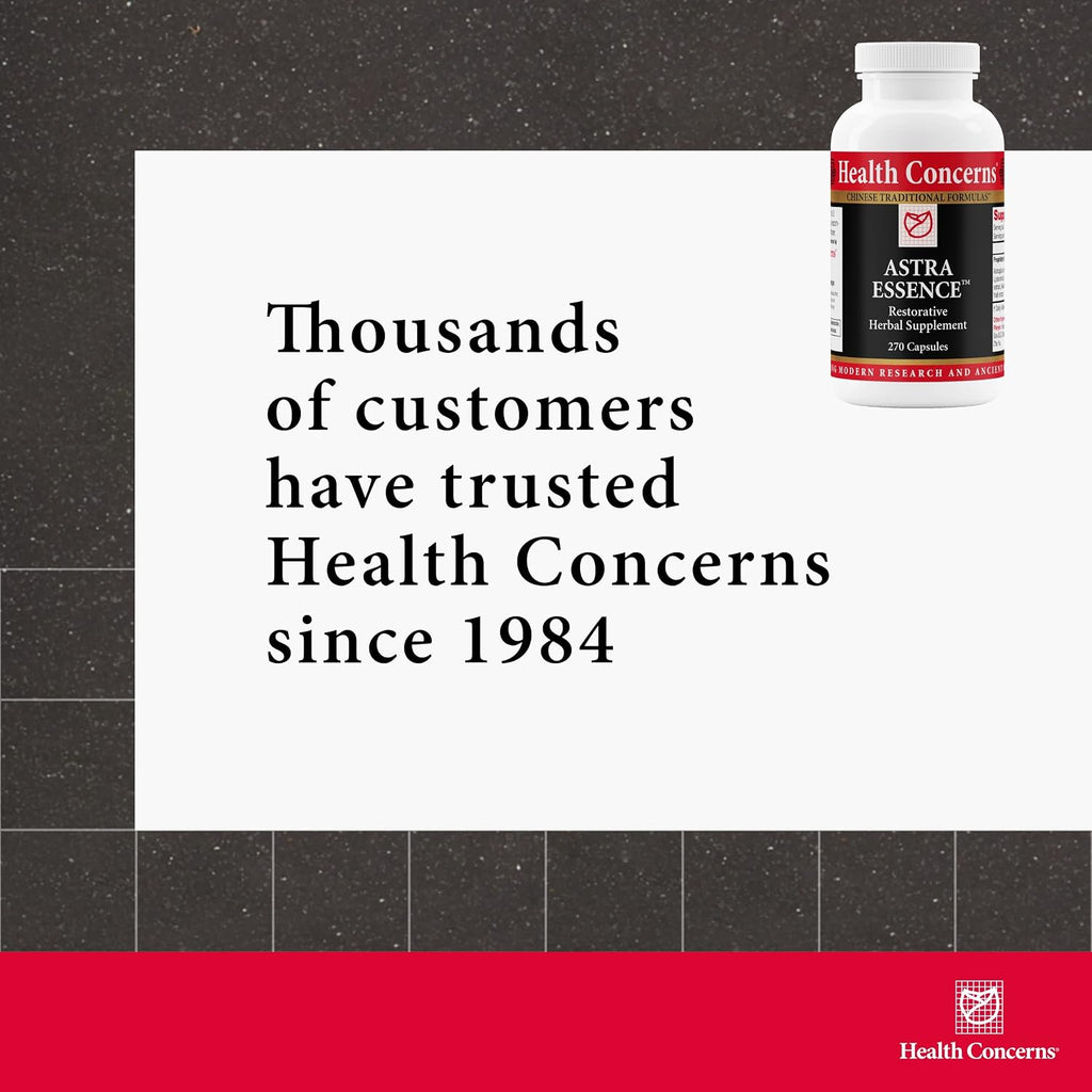 Health Concerns Astra Essence – Tónico Herbal MTC – 270 Cápsulas