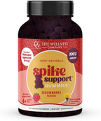 Kids Naturals Spike Support Gummies – Bienestar durante todo el año con Vitamina C, D y Zinc | 60 gominolas (1 mes)
