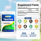 Best Naturals Taurina Pura en Polvo - 1362 g (3 x 454 g)