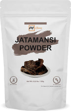 Polvo de Jatamansi 100% Natural - Nardostachys jatamansi (Raíz de Espicanardo) para el Cuidado del Cabello y la Salud - 100 g