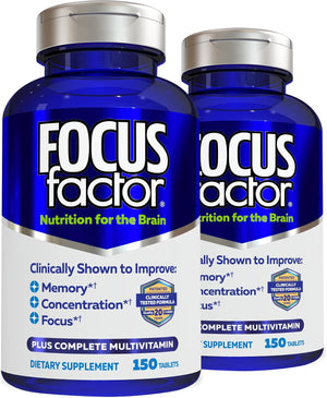Focus Factor Nutrition for The Brain - – Vitaminas B6 y B12: Contribuyen al funcionamiento normal del sistema – Image 1