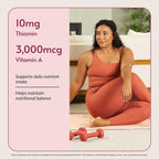 Bariatric Advantage Essential Multivitamin Chewable Iron-Free - 200% DV of Key Nutrients - Berry Flavor - 60 Tablets