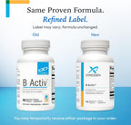 XYMOGEN B Activ - Complejo de Vitaminas B para el Metabolismo de Carbohidratos - 90 Cápsulas