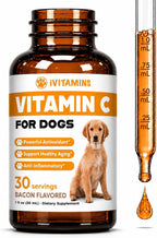 Vitamina C para Perros | Refuerzo Inmunológico | Líquido con Sabor a Bacon | 28 ml