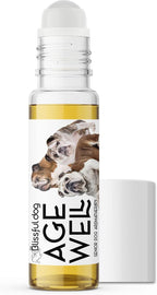 The Blissful Dog Bulldog Age Well Roll-On de Aromaterapia – Envejecimiento Tranquilo para Perros