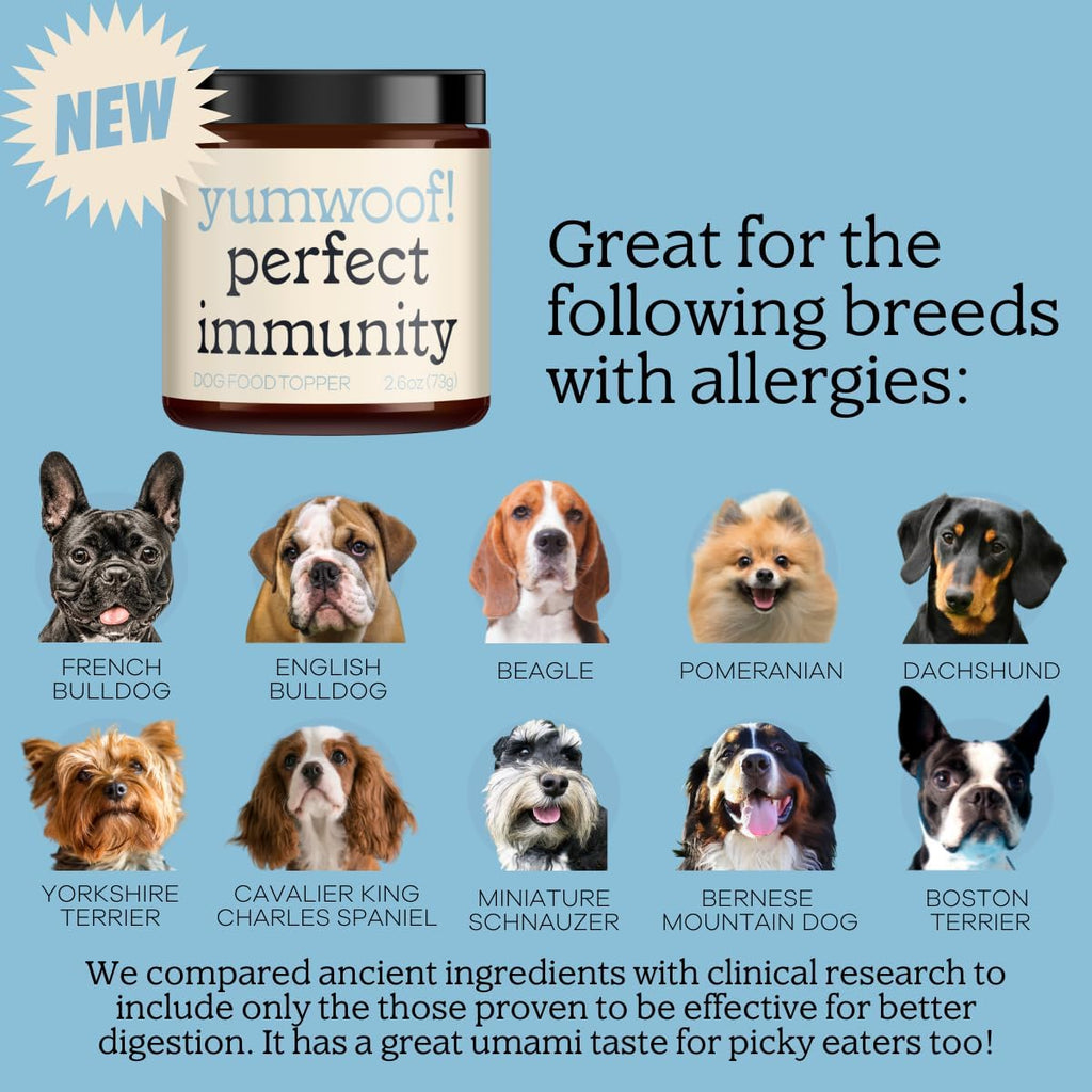 Perfect Immunity de Yumwoof - Topper no transgénico para perros