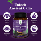 Cápsulas de Ashwagandha 1300 mg - 60 Unidades - Natures Craft
