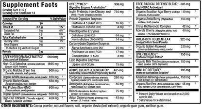 ALLMAX CytoGreens Super Greens en Polvo, – Hierba de cebada: Aporta fibra y antioxidantes, como la vitamina C y la – Image 4