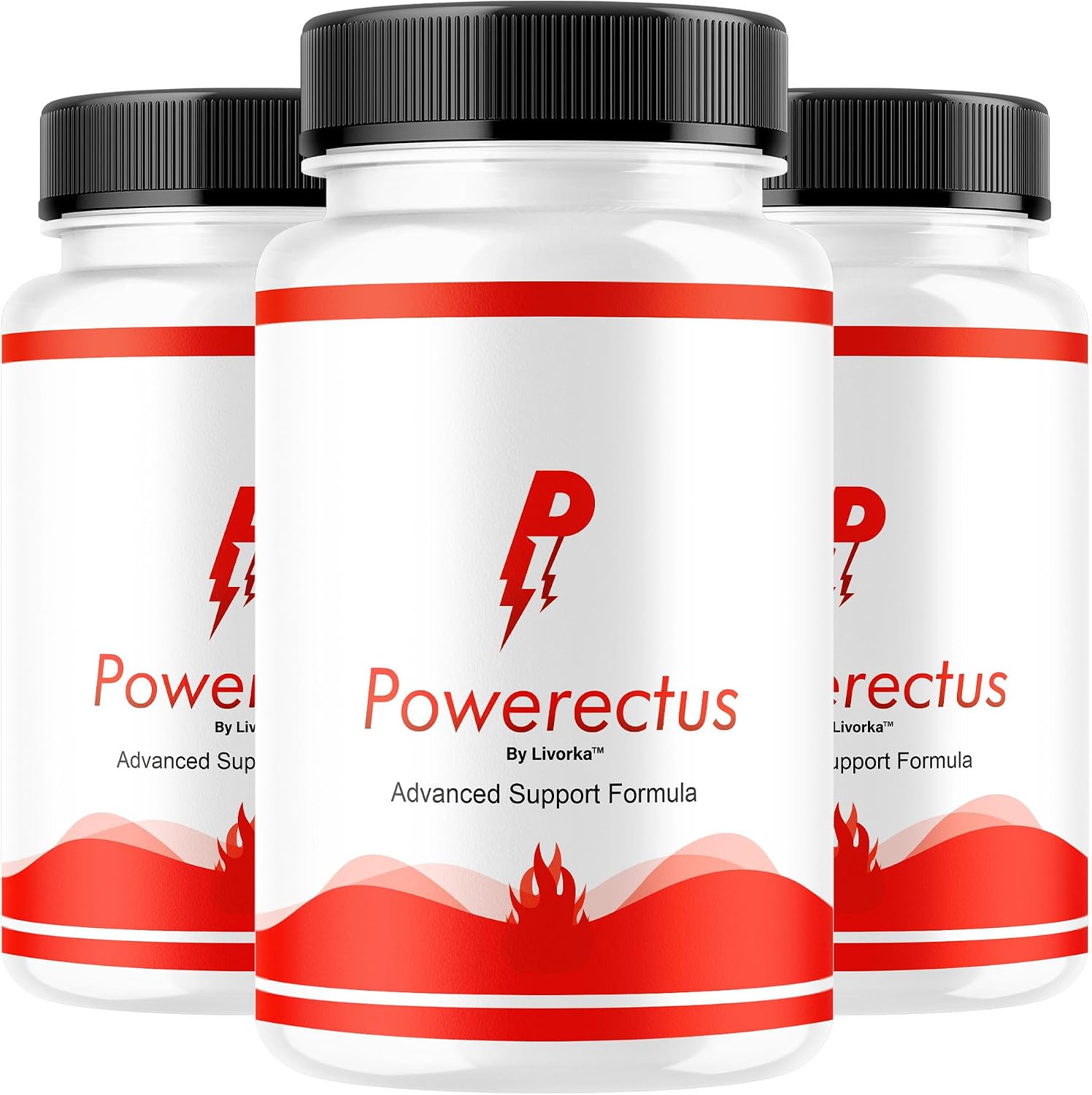 Powerectus (3 Pack) - Suplemento para Hombres, Cápsulas Originales, 180 Cápsulas (3 Meses)