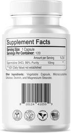 Vital Aura Espermidina 10mg - 120 Cápsulas (4 Meses)