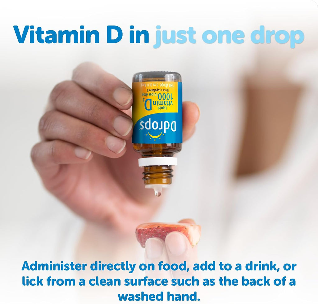 Ddrops Vitamina D3 Adultos 1000 UI - 180 Gotas Líquidas