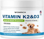 Suplemento de Vitaminas K2 y D3 para Perros – 60g