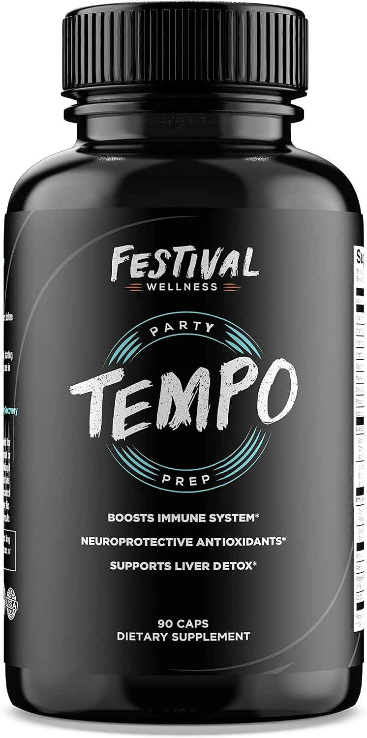 Tempo: Festival Prep - Complemento Pre-Festival con Antioxidantes y Electrolitos