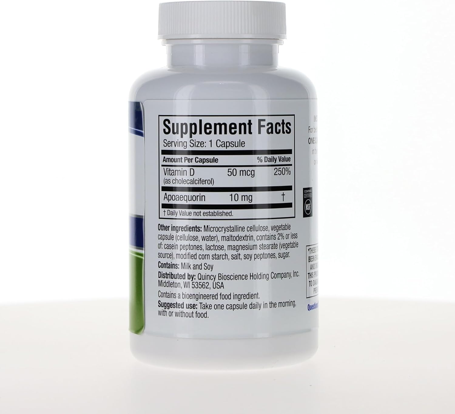 Prevagen Regular Strength - 180 Cápsulas (Suministro para 6 Meses) | Formulado para tu Cerebro | 10 mg de Apoaequorina más Vitamina D3 con Pastillero de 7 Días