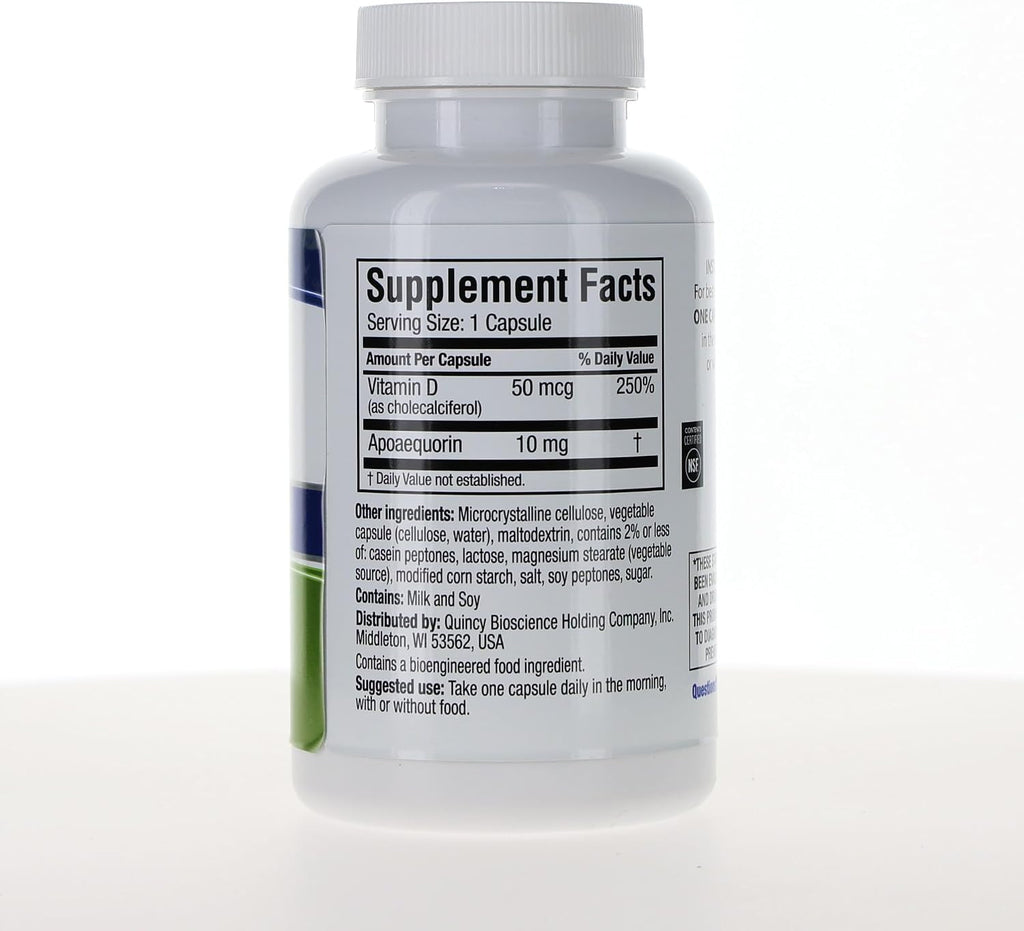 Prevagen Regular Strength - 120 Cápsulas (Suministro para 4 Meses) | Formulado para tu Cerebro | 10mg de Apoaequorina más Vitamina D3
