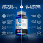 We Like Vitamins Glutatión Reducido 500 mg, 60 Cápsulas - Certificado NSF