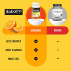 Airborne Vitamina C 1000mg (por ración) Comprimidos Masticables Sabor Cítrico - 32 Unidades