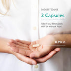 Vitanica Candidastat, Apoyo Equilibrado, Vegano, 60 Cápsulas