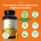 Vytanutra Vitamina C con Hierro – 90 Cápsulas de Liberación Prolongada