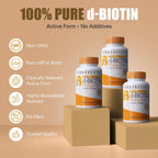 IMMUNOVITES Biotina de Alta Dosis 100 mg (100.000 mcg) 90 Cápsulas