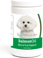 Healthy Breeds Bichon Frise Salmon Oil Soft Chews 120 Count