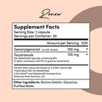 Tranont Renew - Complejo Antioxidante con Vitamina E y Geranilgeraniol