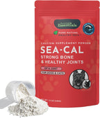 Animal Essentials Sea-Cal - Polvo de Calcio de Algas Marinas Puras para Perros y Gatos - 340 g