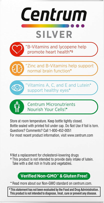 Centrum Silver Multivitamínico para Adultos – Licopeno: Antioxidante que ayuda a proteger las células frente al – Image 10