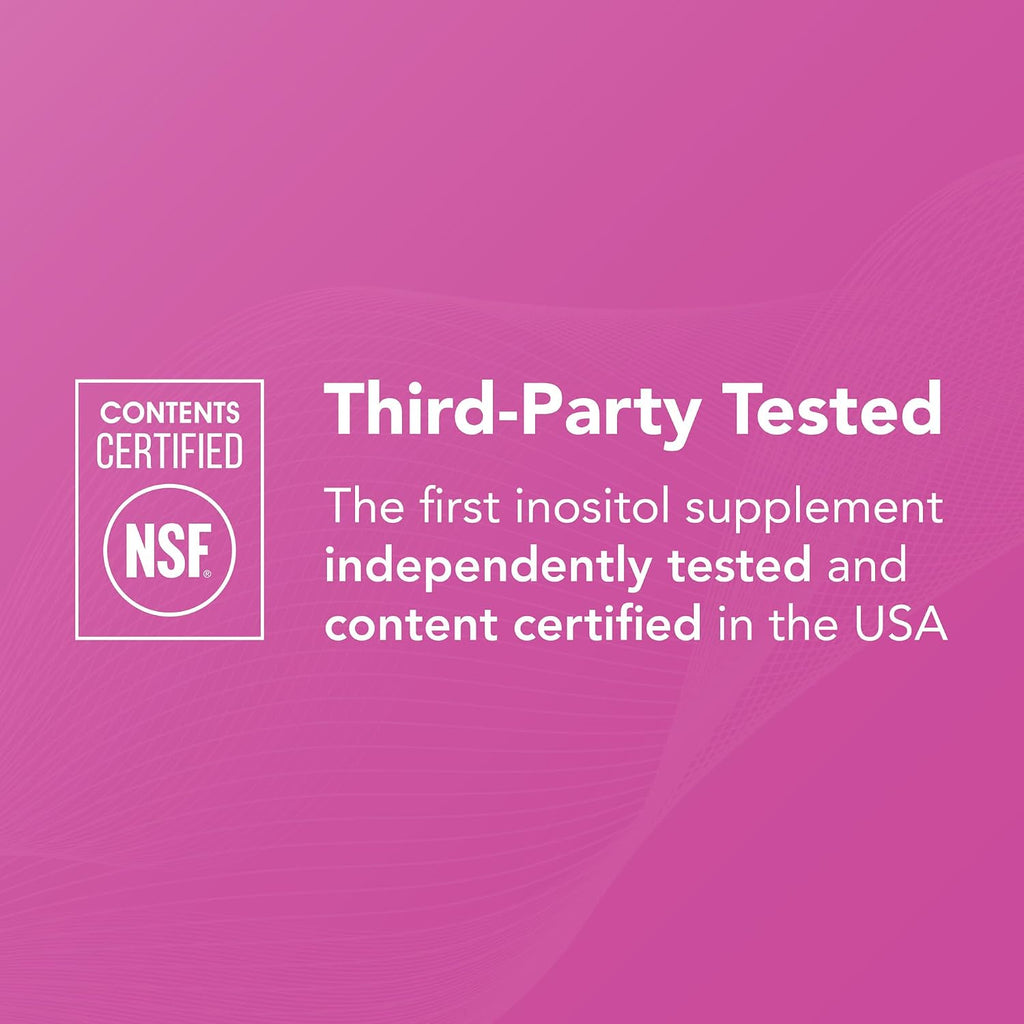 Theralogix Ovasitol Polvo de Inositol - Suministro para 180 Días - Myo-Inositol y D-Chiro Inositol 40:1