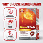 LABO Nutrition NeuroREGAIN - Plasmalógeno de Vieira para la Función Cognitiva (3 uds)