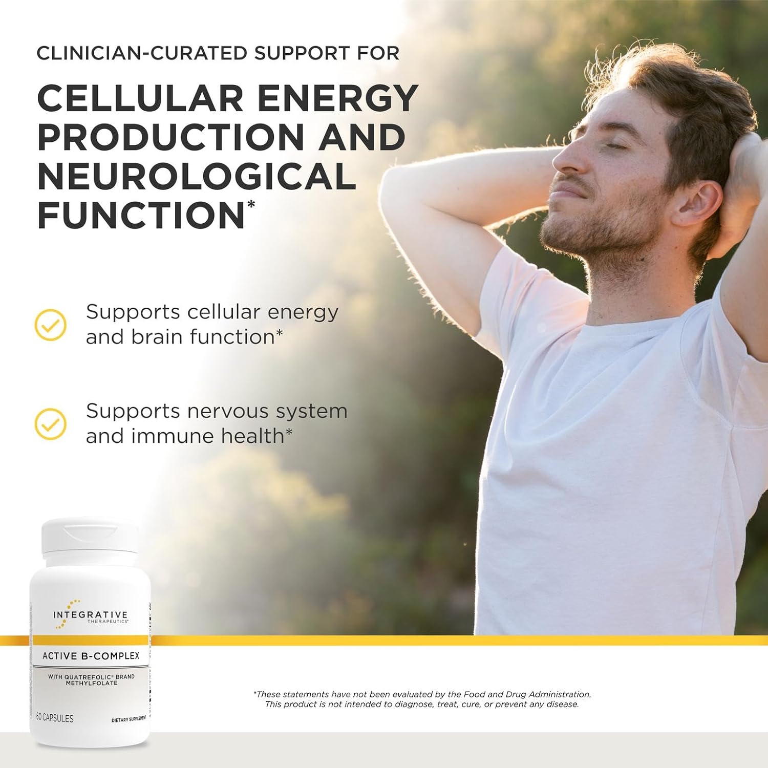 Integrative Therapeutics Active B-Complex – 60 Cápsulas