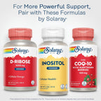 SOLARAY Inositol Puro en Polvo - 700 mg por dosis - 163 porciones - 113 g