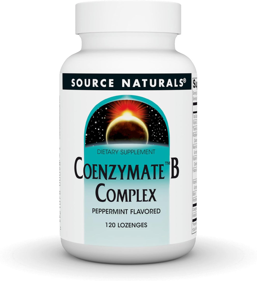 Source Naturals Coenzymate B Complex - 30 comprimidos bucales sabor menta