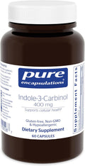 Pure Encapsulations Indole-3-Carbinol 400 mg, 60 Cápsulas