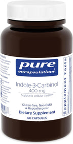 Pure Encapsulations Indole-3-Carbinol 400 mg, 60 Cápsulas