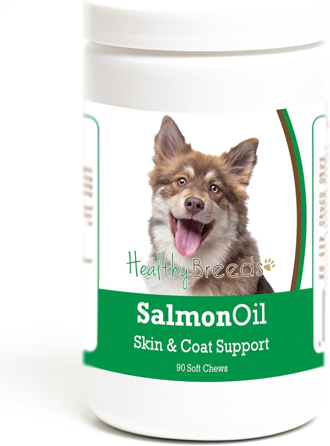 Healthy Breeds Finnish Lapphund Salmon Oil – Piel y pelo: Los omega-3 pueden ayudar a mantener la barrera cutánea, – Image 1