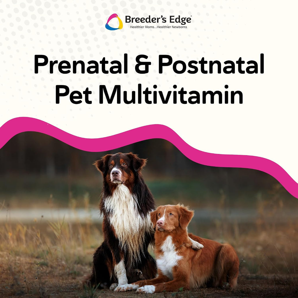 Breeder’s Edge Breed to Wean Multivitamínico para Perros y Gatos, 400 Comprimidos Masticables