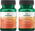 Swanson Rapid Immune Defense con EpiCor 500 mg - 30 Cápsulas (2 Paquetes)