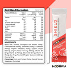 Noobru Shield con Vitamina C y Jengibre - Complemento Multivitamínico y Nootrópico