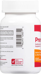 Leader Multivitamínico Prenatal con Ácido Fólico 800 mcg y Hierro, 200 Caplets (2 Envases de 100)