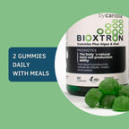 Bioxtron Gomitas de Células Madre - Espirulina, Vitaminas B y Magnesio - 60 Unidades