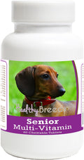 Healthy Breeds Dachshund Senior Dog Multivitamin Tablets 60 Count