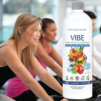 Eniva Health VIBE Multivitamínico Líquido - 32 Vitaminas, Minerales y Fitonutrientes - Suplemento Diario para Hombres y – Image 6