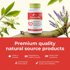 Intra Lifestyles CardioLife Supplement - Apoyo Cardíaco Herbal con Vitamina K2 (MK7), Ácido Fólico, Remolacha, Cayena y Más – 60 Cápsulas
